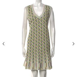 NWT Missoni Printed Geometric Mini Dress